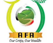 Agriculture & Food Authority (AFA) logo: Our Crops, Our Wealth