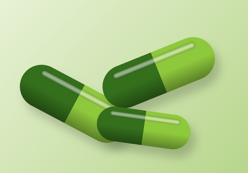 Moringa Leaf Capsules illustration