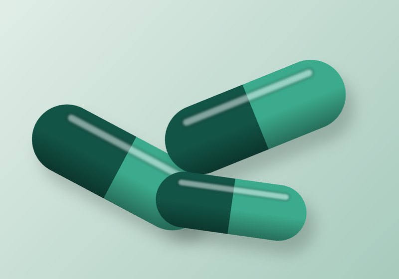 Spirulina Capsules illustration