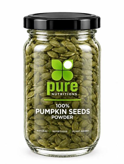 Pure Nutritions pumpkin seeds jar