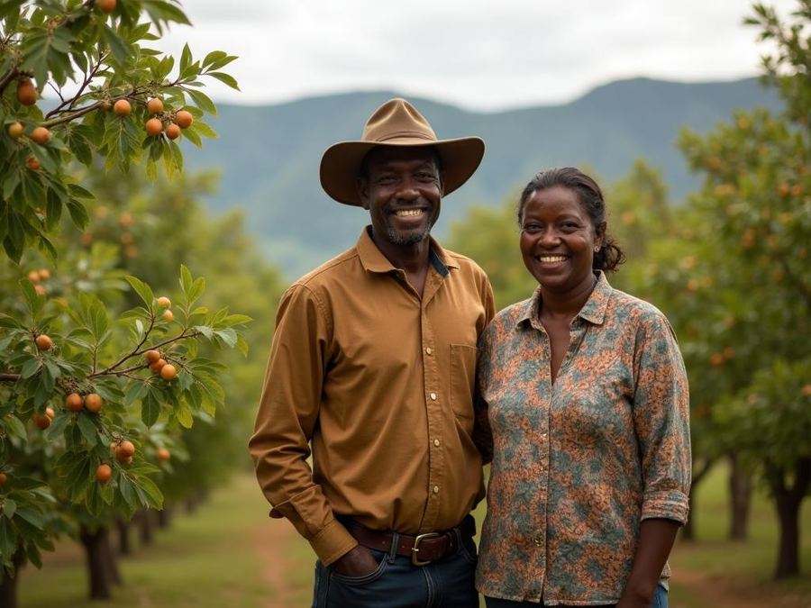 Macadamia farmers in Embu and Nyeri County