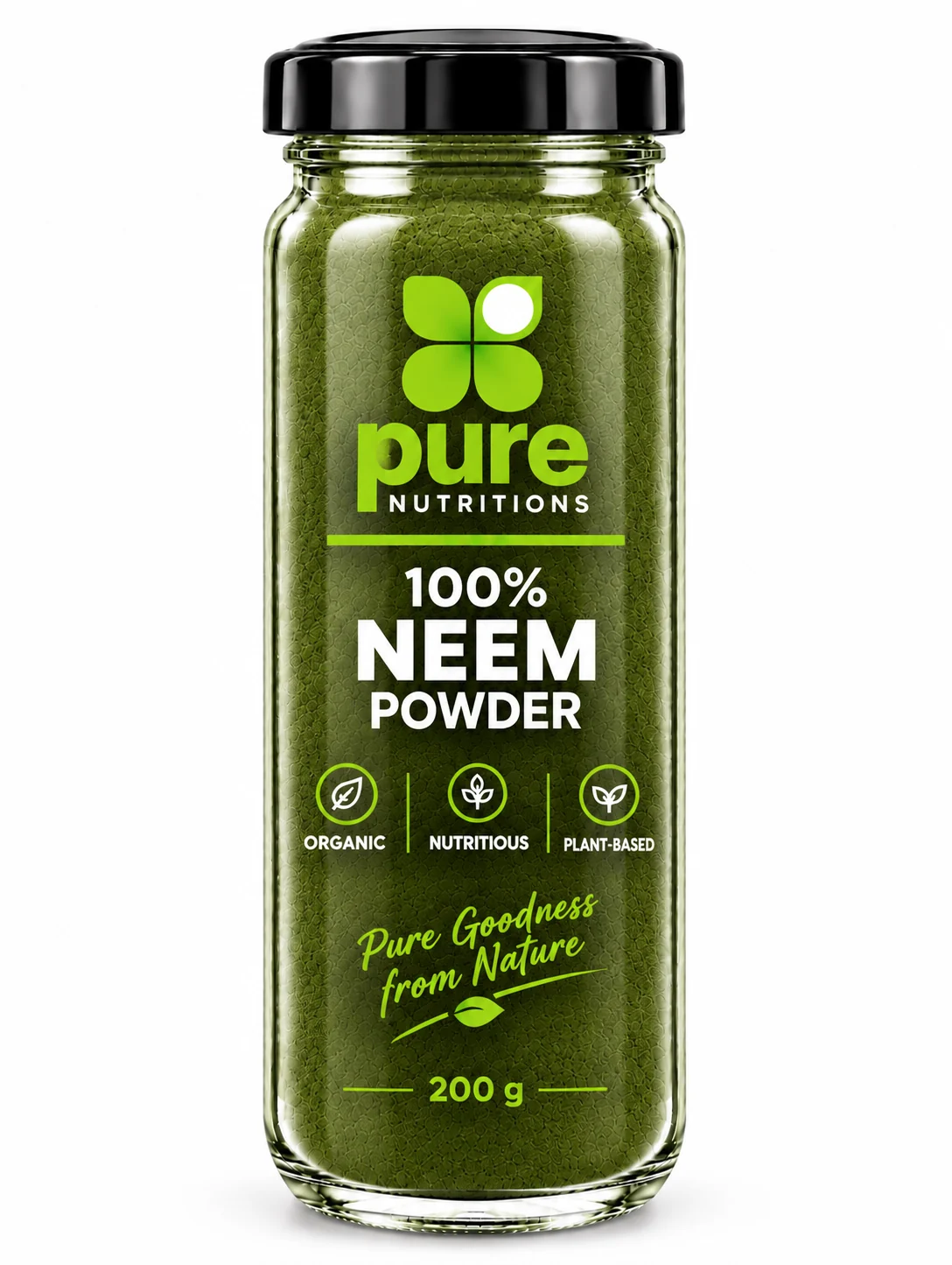 Pure Nutritions Neem Powder jar