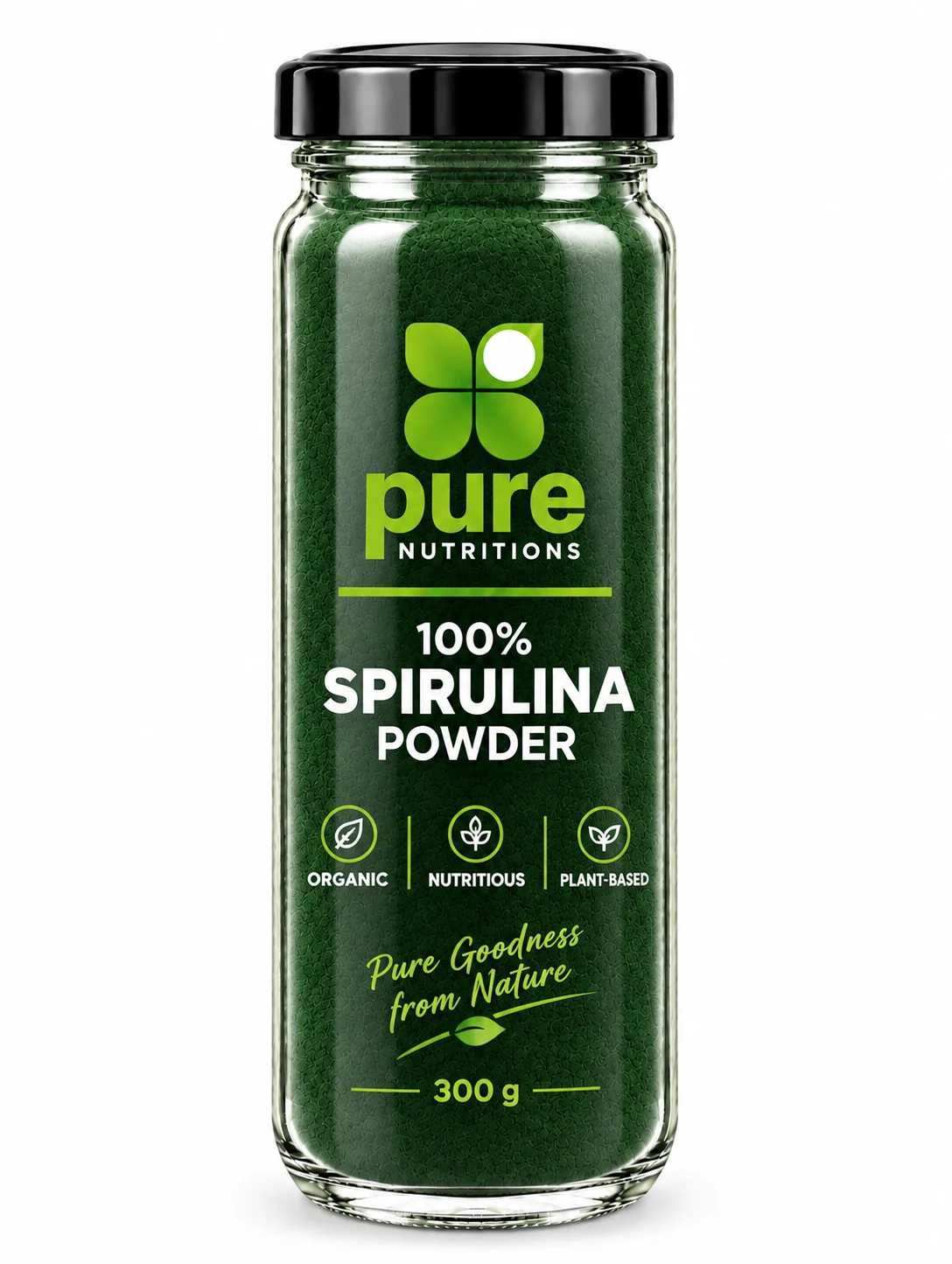 Pure Nutritions Spirulina Powder jar